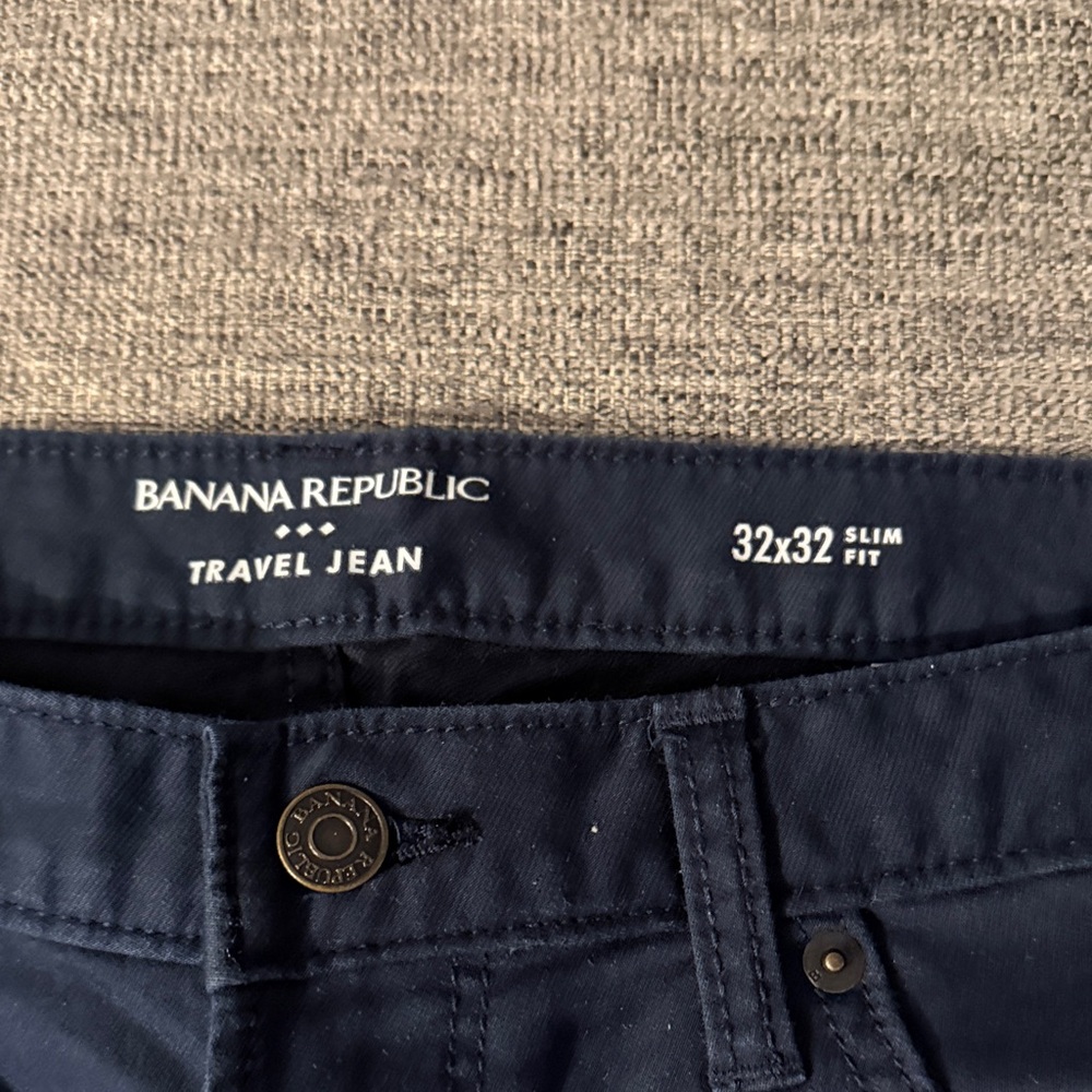 Banana Republic Dark Blue Slim Fit Jeans